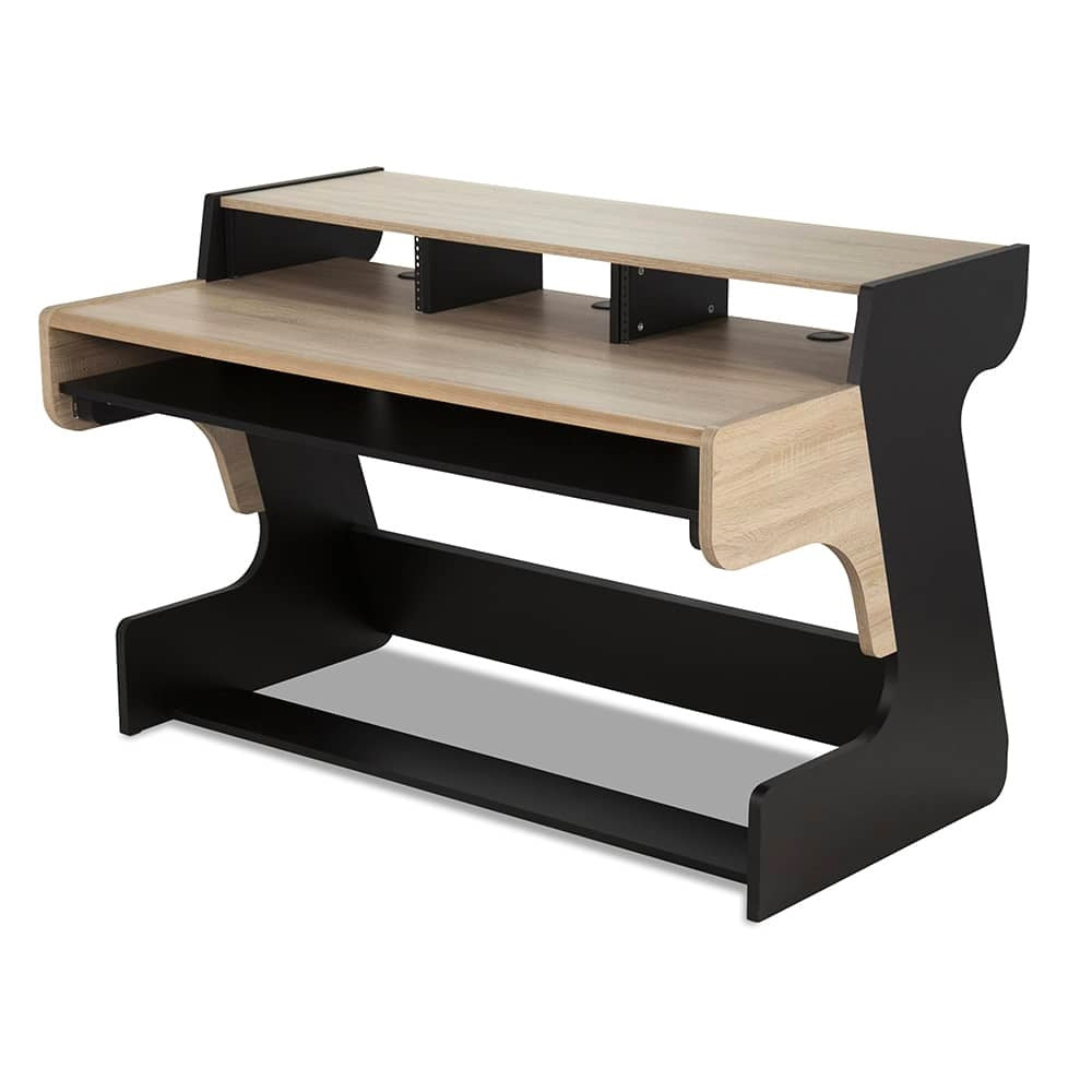 Zaor MIZA 88 Flex Studio Desk - Black Oak