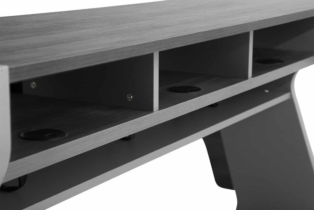 Zaor MIZA 88 Flex Studio Desk - Black Oak