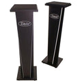Zaor Miza V 36" Fixed Stand Pair - Black