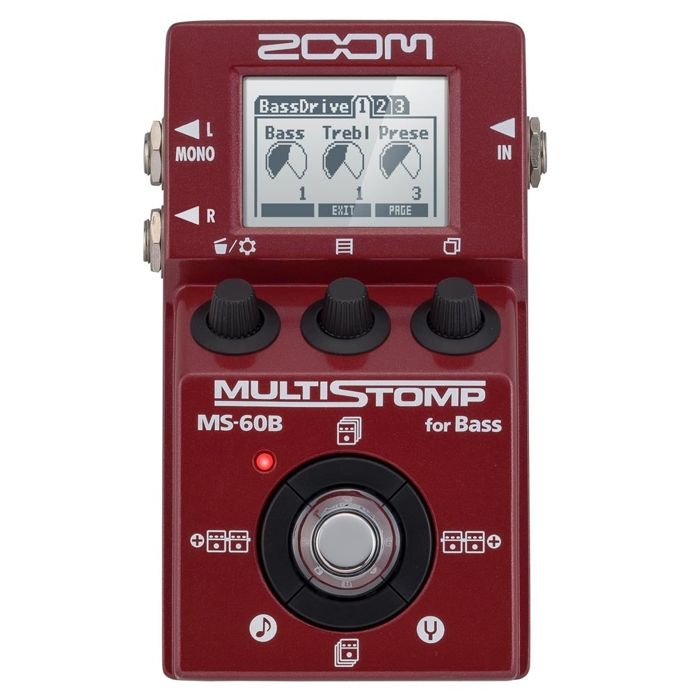 Zoom MS-60B Multistomp Bass Pedal